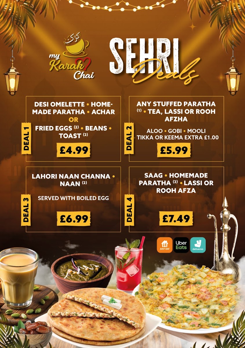 My Karak Chai Menu - Image 1